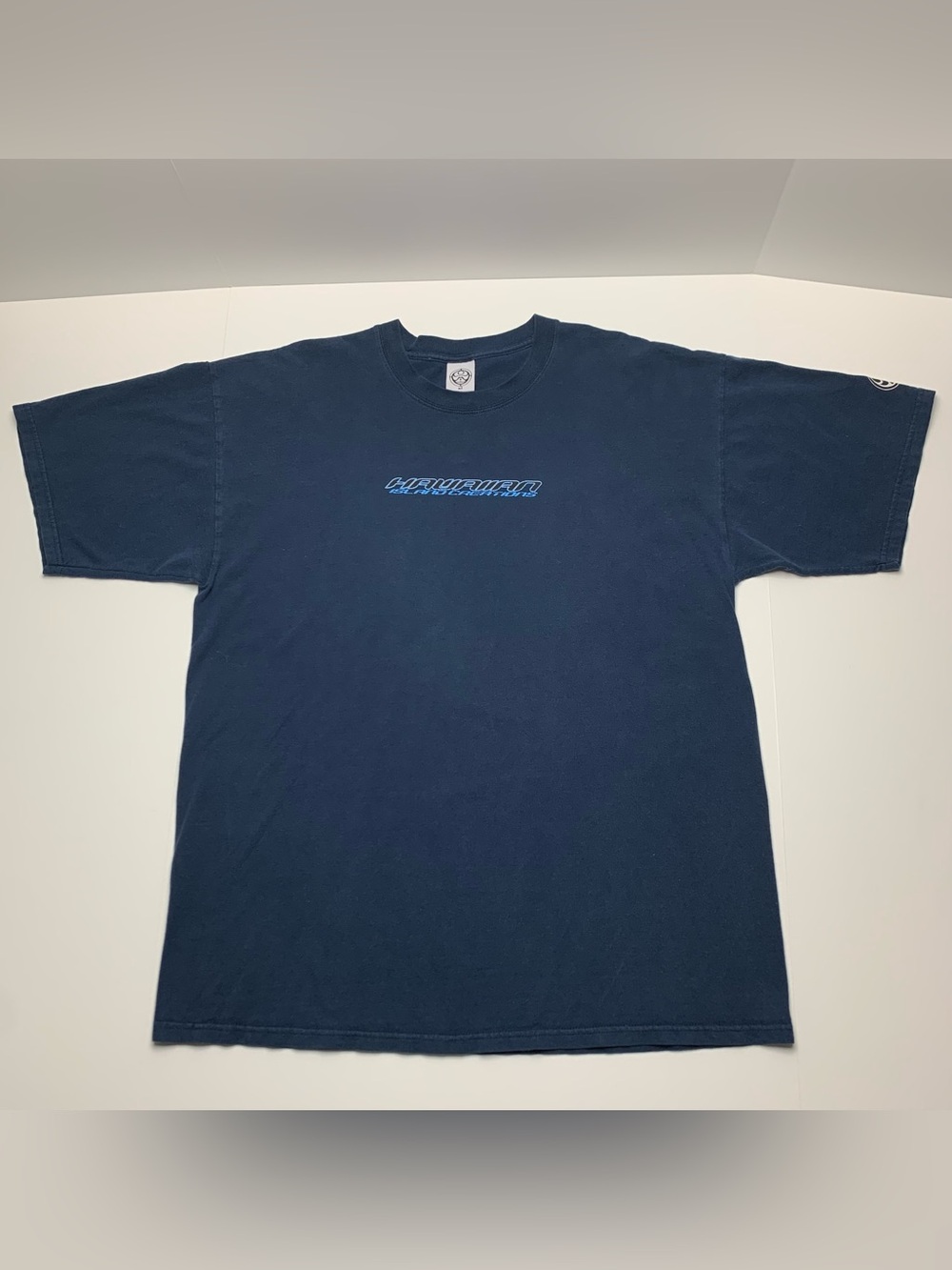 Vintage Hawaiian Island Creations T-Shirt Y2k Box Logo Surf Tee Mens Size XL